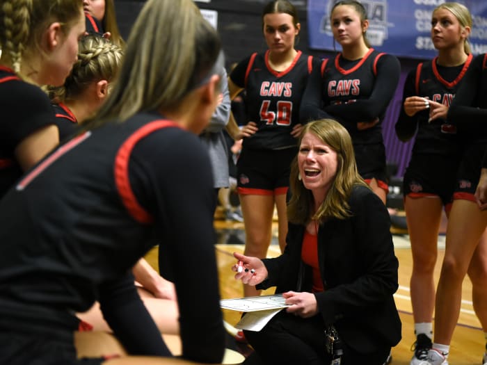South Medford Clackamas 6A Oregon girls basketball final Taylor Balkom 13